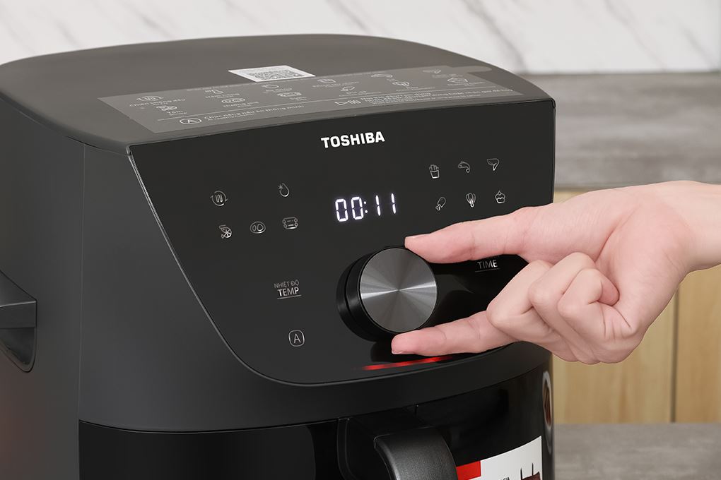 Nồi chiên không dầu Toshiba 7.4 lít AF-74CP1URVN(H) Màu Đen - Xám