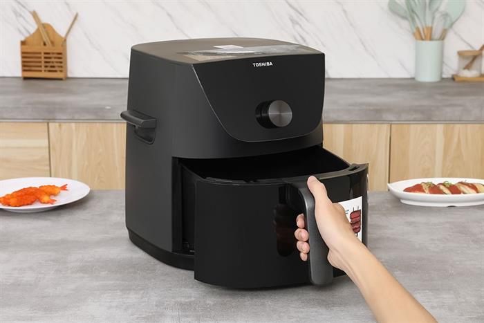 Nồi chiên không dầu Toshiba 7.4 lít AF-74CP1URVN(H) Màu Đen - Xám