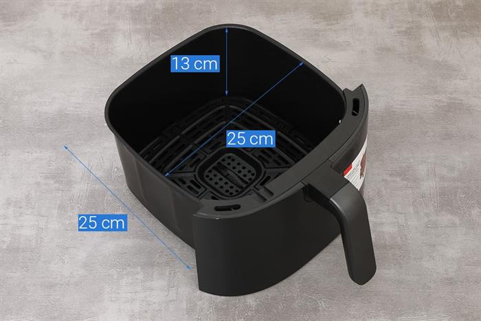 Nồi chiên không dầu Toshiba 7.4 lít AF-74CP1URVN(H) Màu Đen - Xám