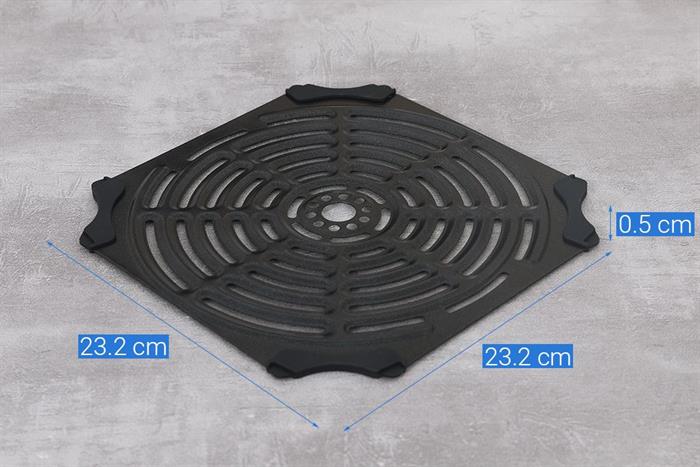 Nồi chiên không dầu Sunhouse 8 lít SHD4033 Màu Đen