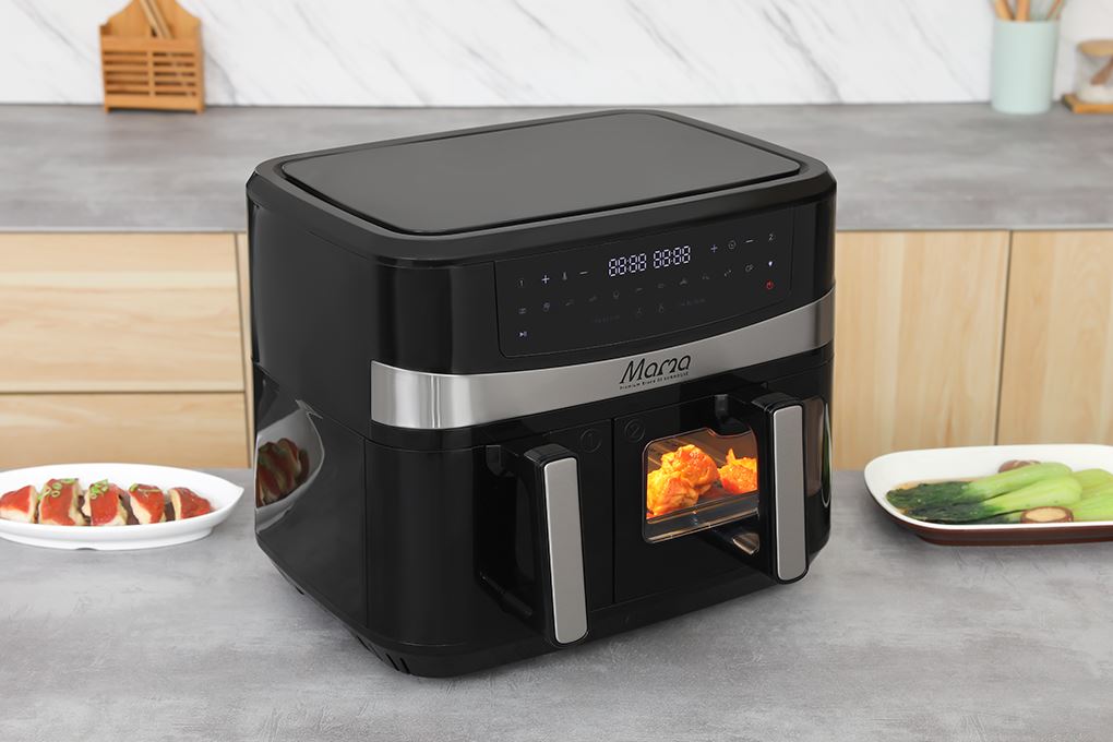 Nồi chiên không dầu Sunhouse 10 lít SHD4098 Màu Đen