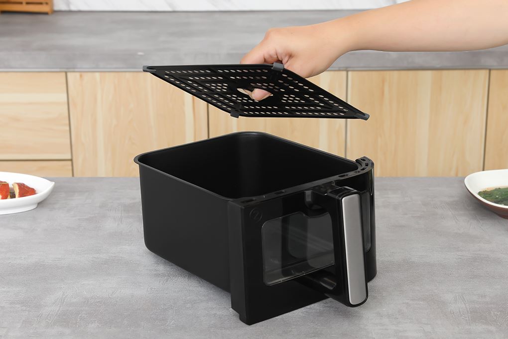 Nồi chiên không dầu Sunhouse 10 lít SHD4098 Màu Đen