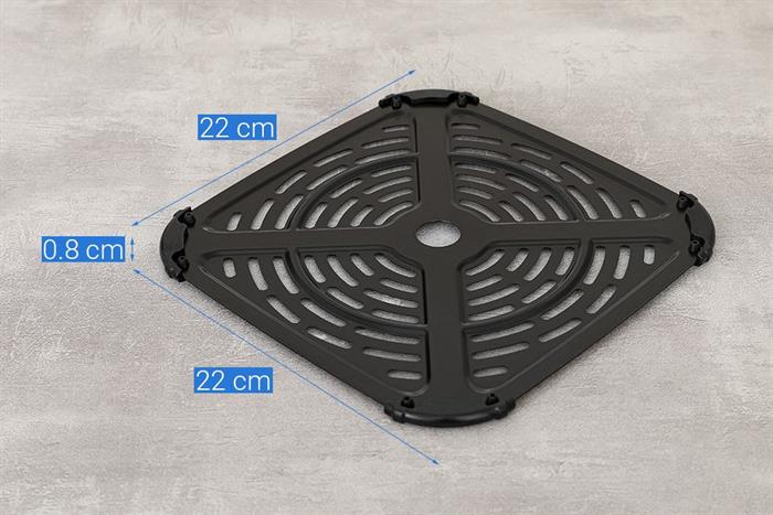 Nồi chiên không dầu Kangaroo 6.5 lít KGAF65M1G Màu Đen