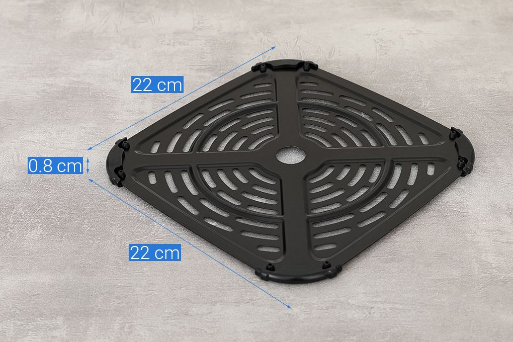 Nồi chiên không dầu Kangaroo 6.5 lít KGAF65M1G Màu Đen