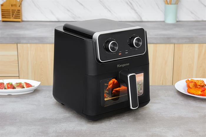 Nồi chiên không dầu Kangaroo 6.5 lít KGAF65M1G Màu Đen