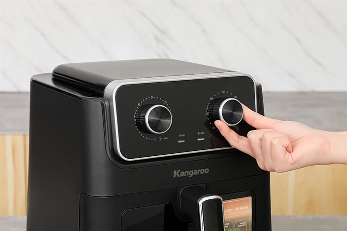 Nồi chiên không dầu Kangaroo 6.5 lít KGAF65M1G Màu Đen
