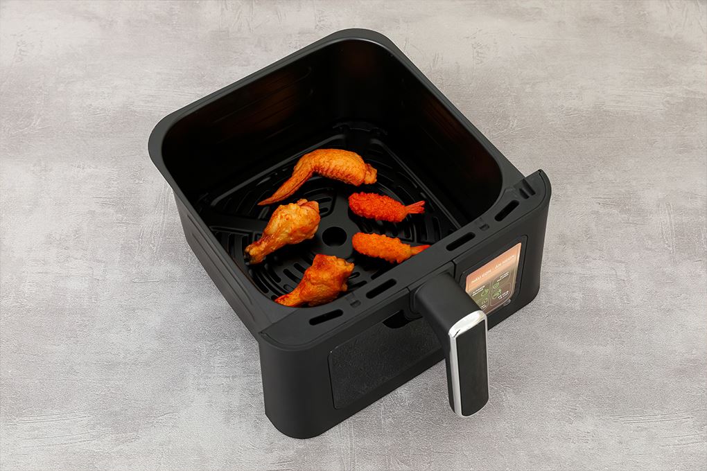 Nồi chiên không dầu Kangaroo 6.5 lít KGAF65M1G Màu Đen