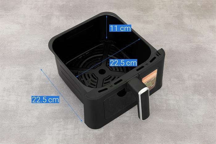 Nồi chiên không dầu Kangaroo 6.5 lít KGAF65M1G Màu Đen