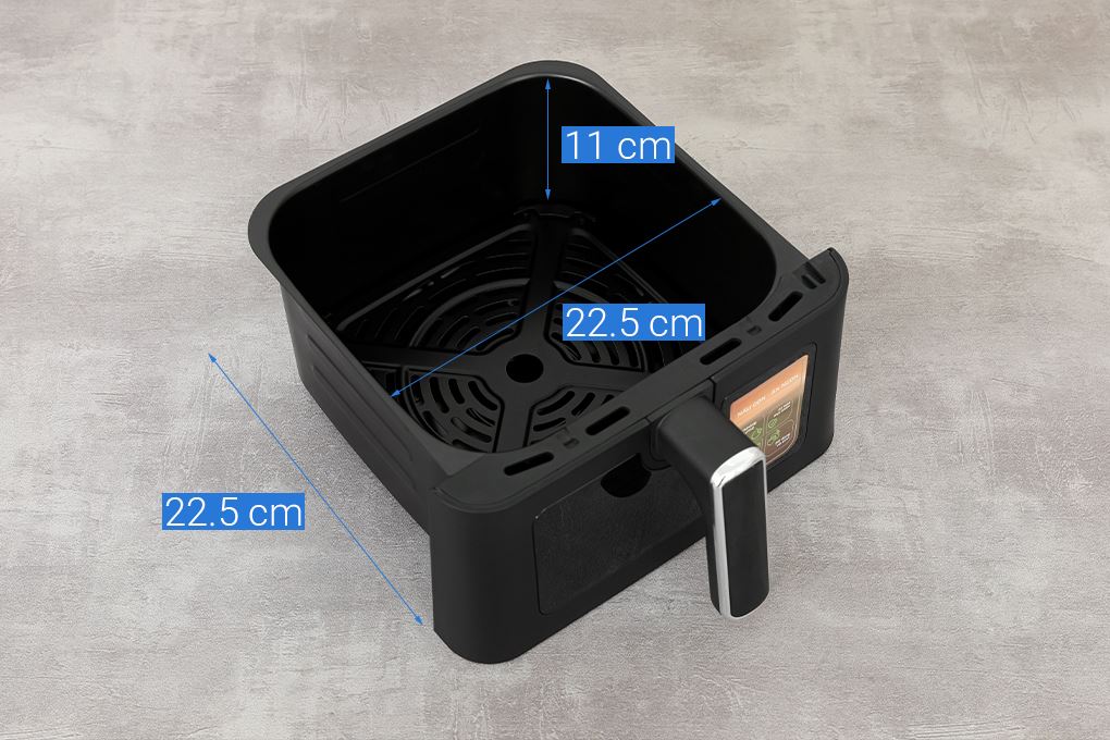 Nồi chiên không dầu Kangaroo 6.5 lít KGAF65M1G Màu Đen