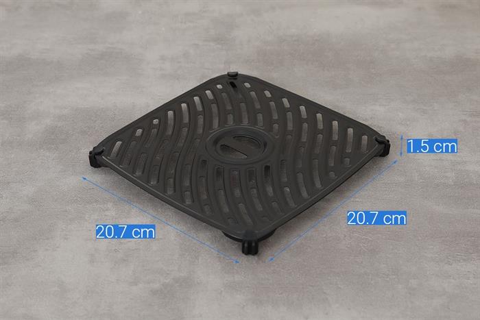 Nồi chiên không dầu Bear 6 lít AFR-165VY Màu Màu be