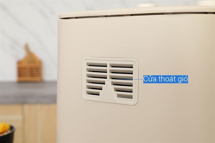 Nồi chiên không dầu Bear 6 lít AFR-165VY Màu Màu be