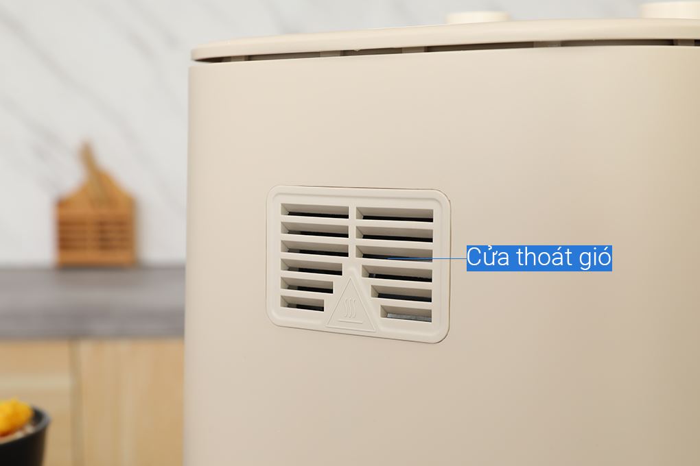 Nồi chiên không dầu Bear 6 lít AFR-165VY Màu Màu be