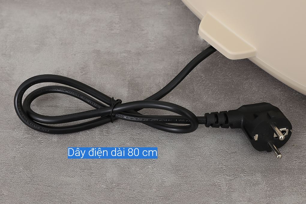 Nồi chiên không dầu Bear 6 lít AFR-165VY Màu Màu be