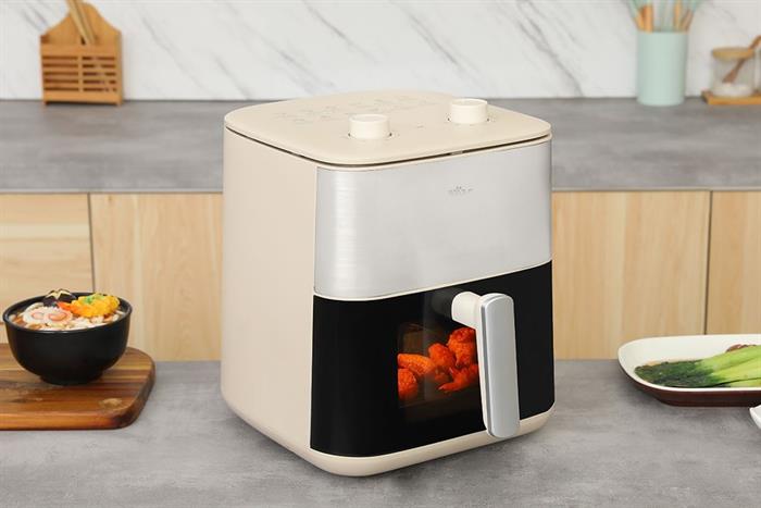 Nồi chiên không dầu Bear 6 lít AFR-165VY Màu Màu be