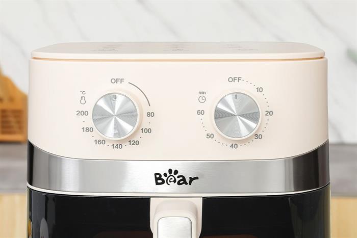 Nồi chiên không dầu Bear 9 lít AFR-215BF Màu Màu be
