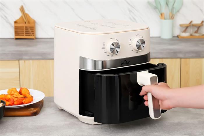 Nồi chiên không dầu Bear 9 lít AFR-215BF Màu Màu be