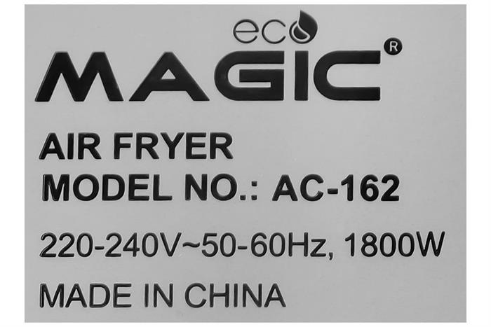 Nồi chiên không dầu Magic Eco 8 lít AC-162 Màu Đen