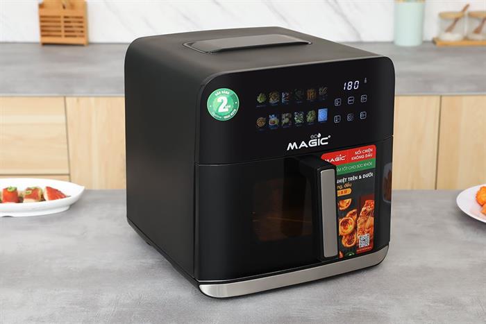 Nồi chiên không dầu Magic Eco 8 lít AC-162 Màu Đen