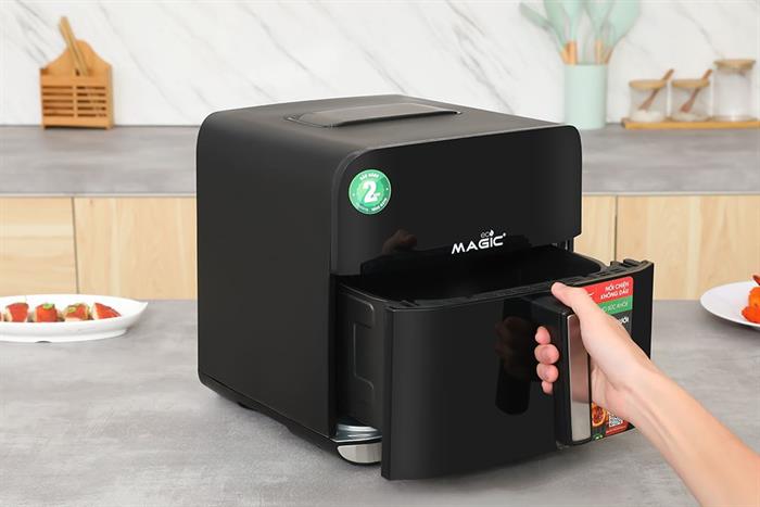Nồi chiên không dầu Magic Eco 8 lít AC-162 Màu Đen