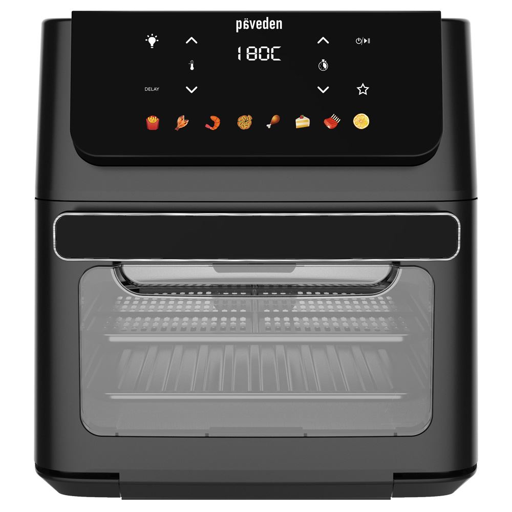 Nồi chiên không dầu Paveden 11 lít PAF-1118 Màu Đen