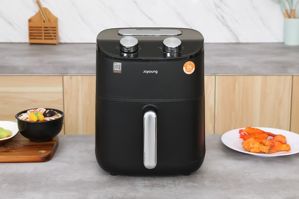 Nồi chiên không dầu Joyoung 6 lít JAF-612 Màu Đen