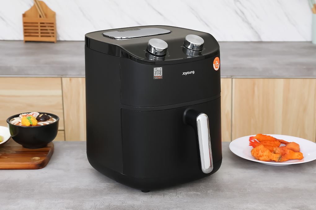 Nồi chiên không dầu Joyoung 6 lít JAF-612 Màu Đen