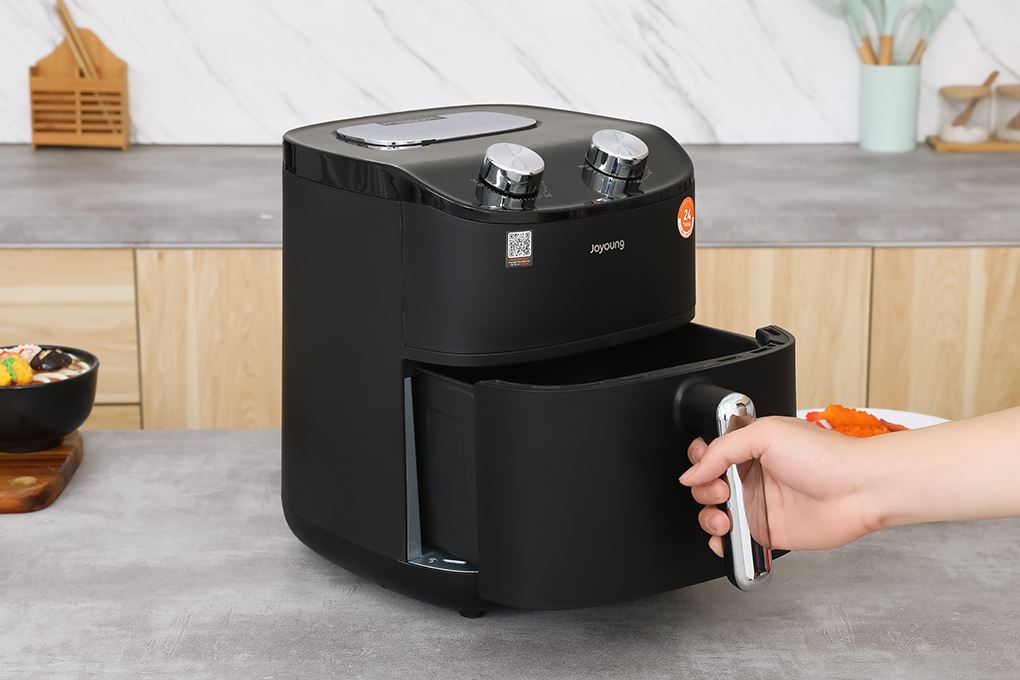 Nồi chiên không dầu Joyoung 6 lít JAF-612 Màu Đen