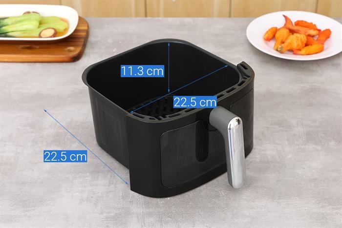 Nồi chiên không dầu Joyoung 6 lít JAF-579 Màu Đen