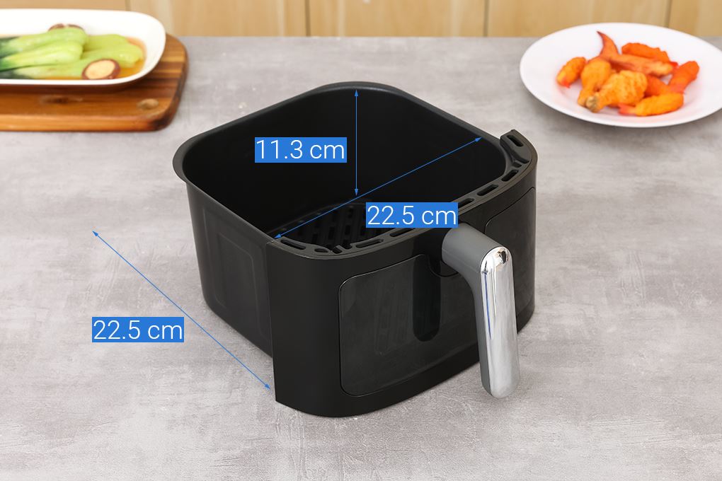 Nồi chiên không dầu Joyoung 6 lít JAF-579 Màu Đen