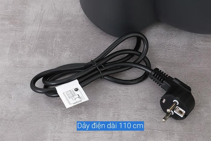 Nồi chiên không dầu Philips 7.2 lít NA543/00 Màu Đen