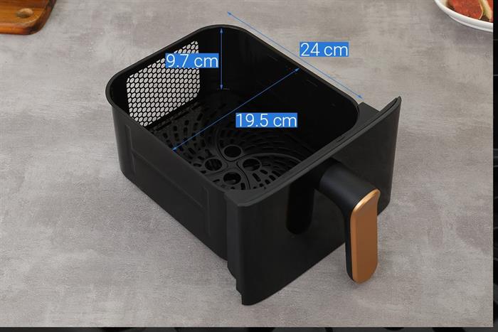 Nồi chiên không dầu Philips 10 lít NA462/70 Màu Đen