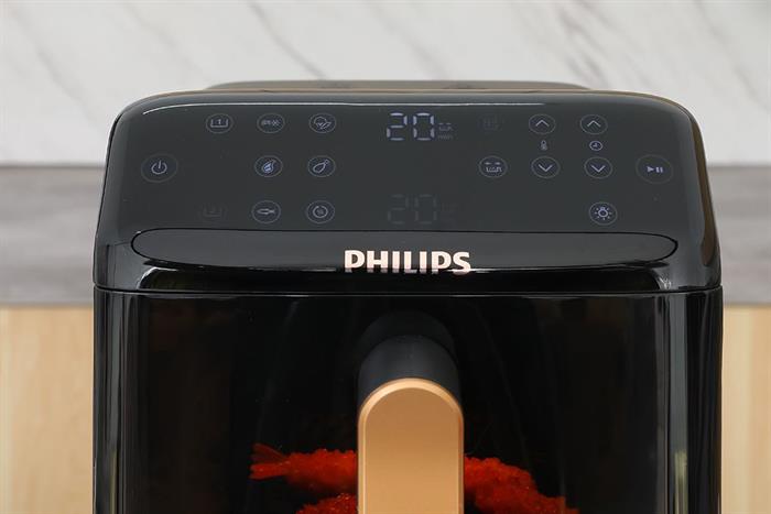 Nồi chiên không dầu Philips 10 lít NA462/70 Màu Đen