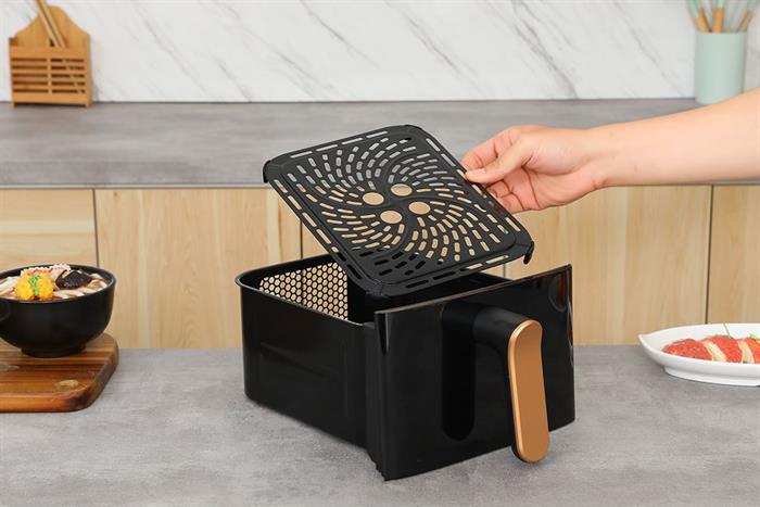 Nồi chiên không dầu Philips 10 lít NA462/70 Màu Đen