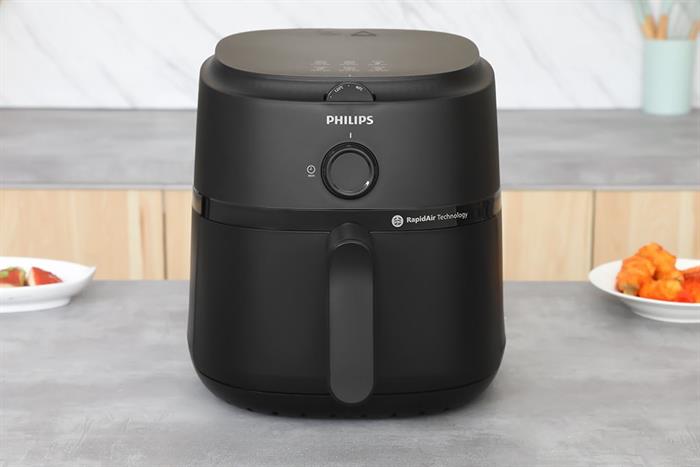 Nồi chiên không dầu Philips 4.2 lít NA120/00 Màu Đen