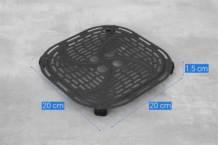Nồi chiên không dầu Philips 4.2 lít NA120/00 Màu Đen