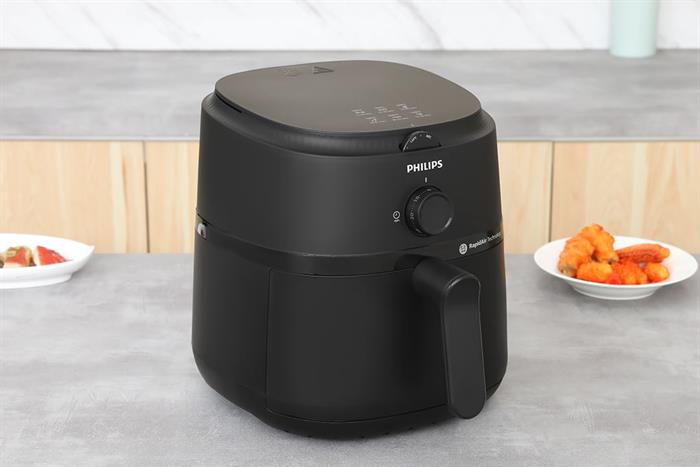 Nồi chiên không dầu Philips 4.2 lít NA120/00 Màu Đen