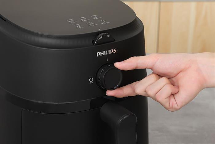 Nồi chiên không dầu Philips 4.2 lít NA120/00 Màu Đen