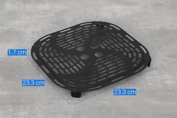 Nồi chiên không dầu Philips 6.2 lít NA230/00 Màu Đen