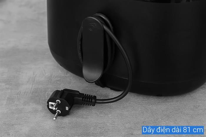Nồi chiên không dầu Philips 6.2 lít NA230/00 Màu Đen