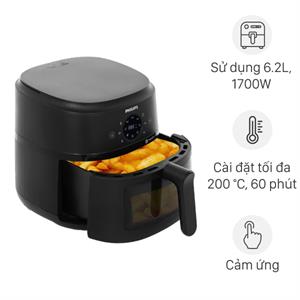 Nồi chiên không dầu Philips 6.2 lít NA230/00