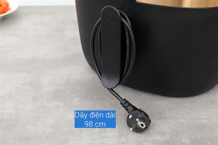 Nồi chiên không dầu Philips 7.2 lít NA342/00 Màu Đen