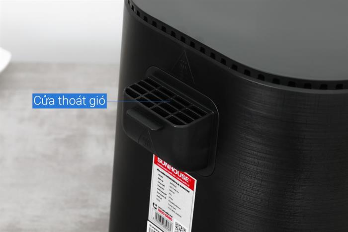 Nồi chiên không dầu Sunhouse 6.5 lít SHD4032 Màu Đen