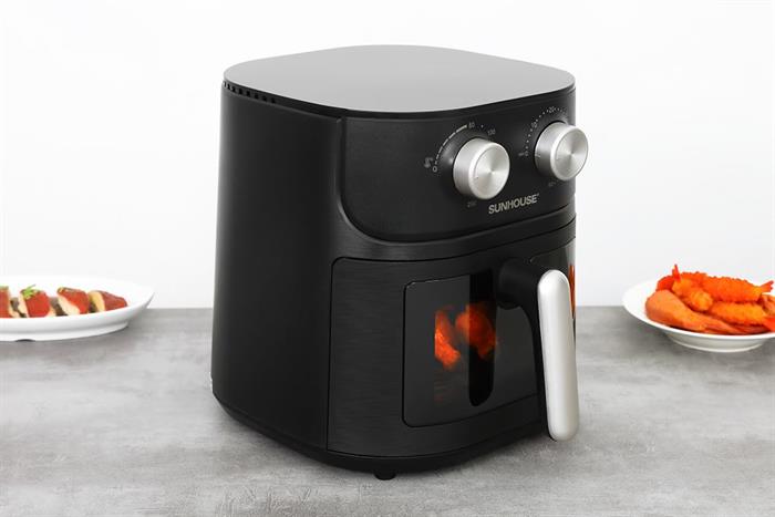 Nồi chiên không dầu Sunhouse 6.5 lít SHD4032 Màu Đen