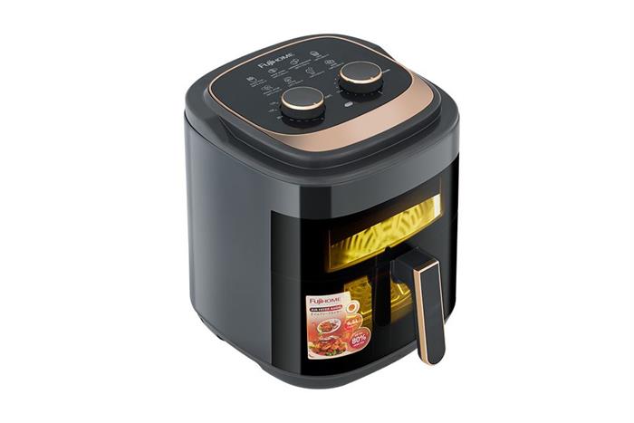 Nồi chiên không dầu FUJIHOME A6GG 6.5L Màu Đen