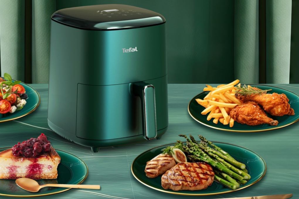 Nồi chiên không dầu Tefal 5 lít EY245310 Màu Xanh