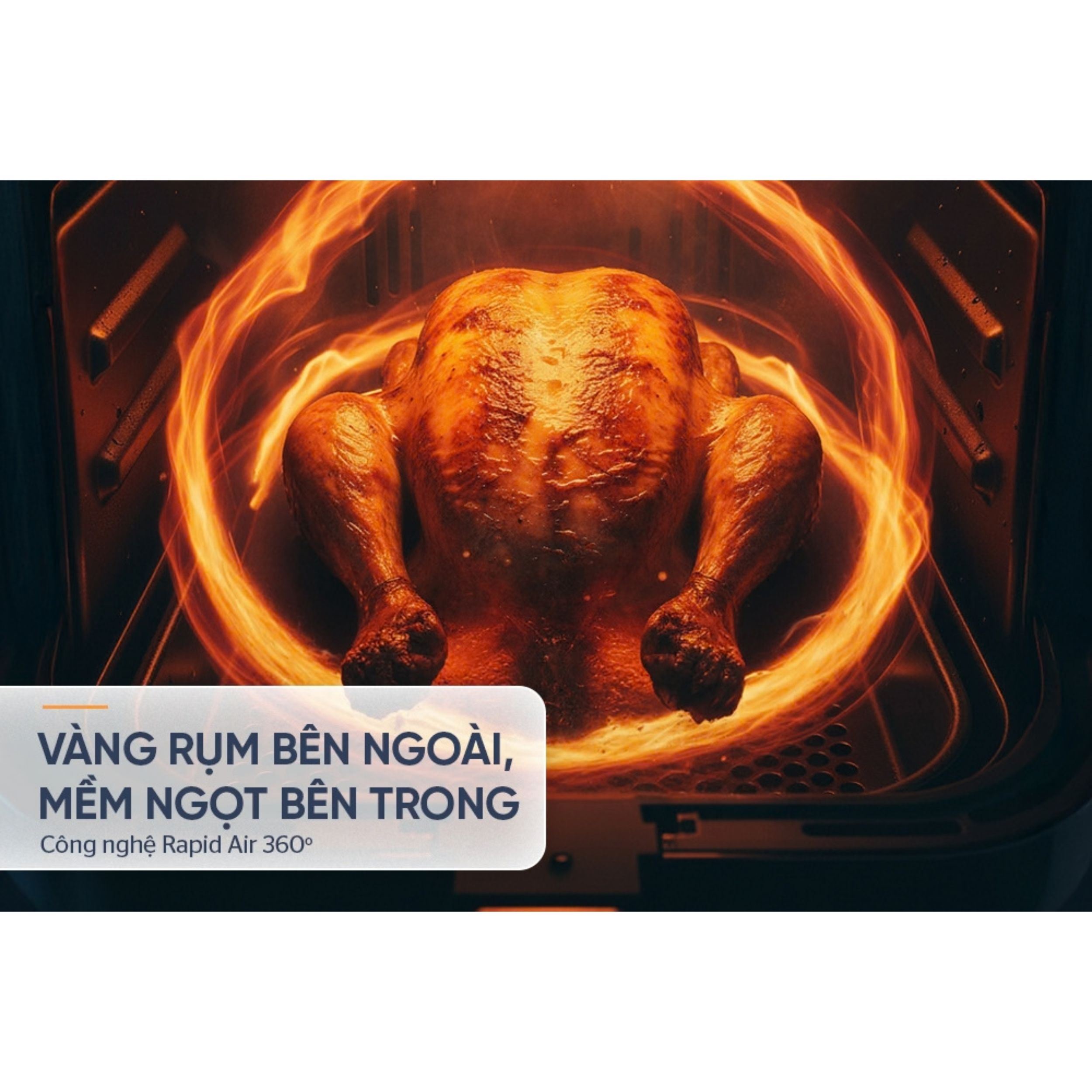 Nồi chiên không dầu Sunhouse 6.5 lít SHD4020 Màu Xanh than