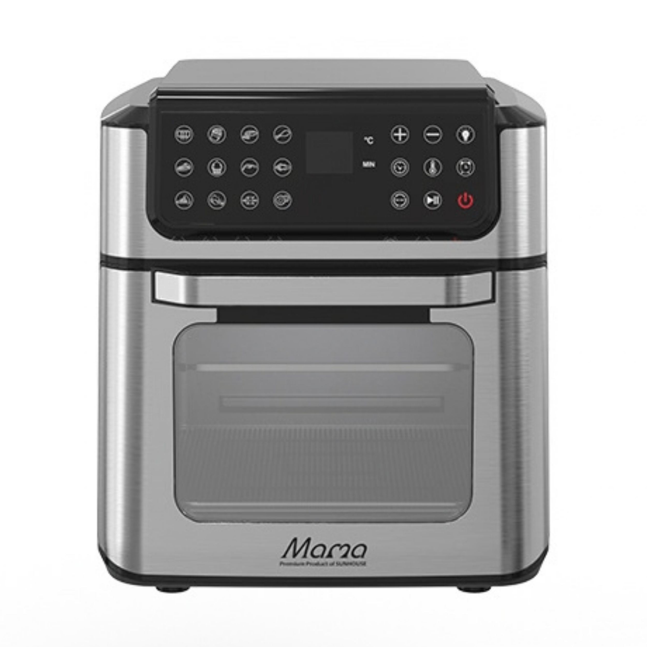 Nồi chiên không dầu Sunhouse Mama 12 lít SHD4094 Màu Bạc Inox