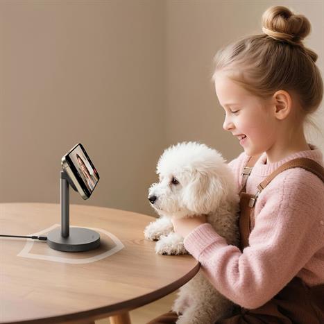 Đế sạc nhanh không dây Qi2.2 25W Aukey LC-MC111 Màu Xám