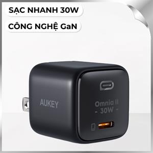 Sạc nhanh Type-C PD Aukey PA-B1L Omnia