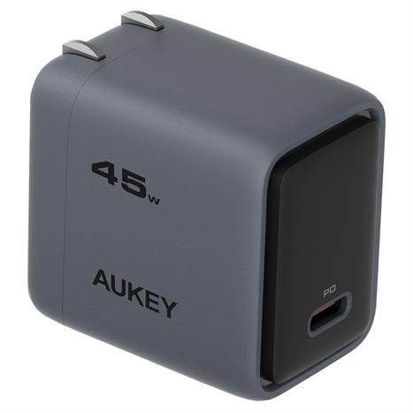 Sạc nhanh Type-C PD 45W Aukey PA-C2 Màu Xám